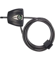 Master Lock Anahtarlı Siyah Python Bisiklet Kilidi, Ayarlanabilir Metal Kablo Kilidi, Dış Mekan Ekip
