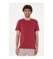 U.S. Polo Assn. Lenhar Vişne Erkek T-Shirt 2107313