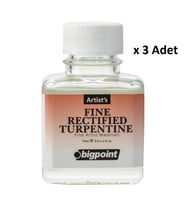 Bigpoint Damıtılmış Terebentin 75 ml (Yağlı Boya) x 3 Adet