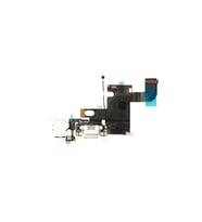 iPhone 6 Kulaklık Soketli Şarj Soketi Film Beyaz Renk