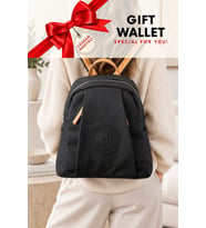 Krem 6026 Orijinal Just Polo Kadin 9 Bolmeli Orta Boy Sirt Cantasi 31x29 Cm