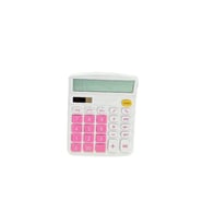 Mas Hesap Makinası Ofis Tipi Renkli Seri Pembe 6928
