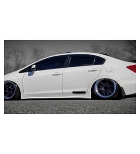 Honda Civic FB7 Mugen Yan Marşpiyel 🚘  Dayanıklı Plastik, Şık Tasarım, Kolay Montaj (Standart)
