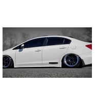Honda Civic FB7 Mugen Yan Marşpiyel 🚘  Dayanıklı Plastik, Şık Tasarım, Kolay Montaj (Standart)