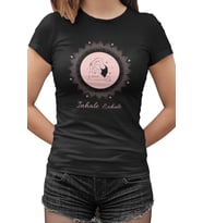 Yoga Inhale Exhale Siyah Kadın Tshirt