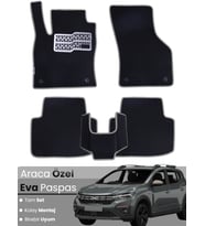 DACİA SANDERO STEPWAY (2020-2025) Uyumlu EVA Paspas Tam Set–Araca Özel,Su Geçirmez,Kolay Montaj