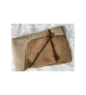 BEBEK CARAMEL BEBE ÇİFT TARAFLI MUSLİN BATTANİYE