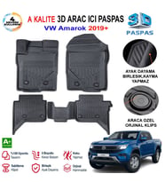 Vw Amarok  3D Paspas Havuzlu Pro 2019 Sonrası
