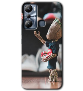 İnfinix Hot 20i Kılıf HD Desen Baskılı Kılıf - I am Groot