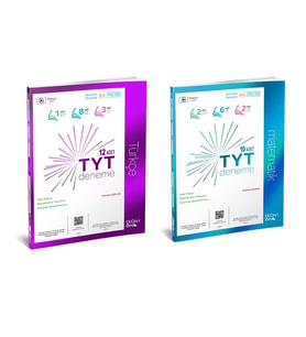 ÜçDörtBeş Yayınları TYT Türkçe - Matematik Denemesi Eşit Ağırlık