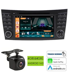 Fimex NAV-9959 Tablet Multimedya Android 7 İnç 4+64GB 4 Çekirdek Mercedes Benz E W211 2002-2009