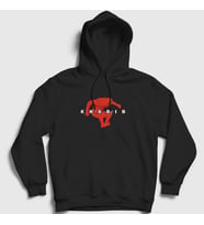 Presmono Unisex Beyaz Jump Ufc Khabib Nurmagomedov Kapüşonlu Sweatshirt 311679tt (Siyah)