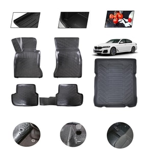 BMW 5 Serisi G30 2017 Model 4D Bagaj Paspas Set