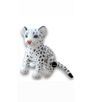 Sevimli Kaplan Leopar Peluş Oyuncak 30 Cm Hediyelik Uyku Arkadaşı (Çok Renkli)