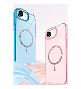 iPhone 17E Live Diamond Magsafe Kapak - Siyah