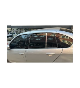 Renault Symbol 2008-2012 Uyumlu Cam Kelebek 2 Parça Cam Direği Paslanmaz Çelik Krom