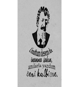 Müslüm Gürses Ahşap Duvar Poster – Özel Koleksiyon – Hbb