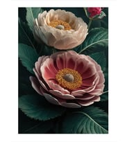 Çiçekler Modern Mdf Tablo