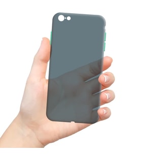 Apple iPhone 6 / 6S Uyumlu Ultra İnce Zar Telefon Kılıfı (Lacivert)