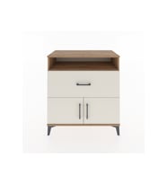 Hyperion Şifonyer Tek Raflı Tek Çekmeceli 2 Kapaklı 88x44x96 Çam-Aytaşı