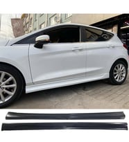 Ford Fiesta Mk7 Yan Marşpiyel Seti Mat Siyah Plastik 2 Adet 2018-2025