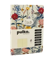 PULKO PND0901 EVER DAY IS AFRESH START ESNEK KAPAK 14x20cm 90gr.192 SAYFA ÇİÇEK DESENLİ ÇİZGİSİZ (DÜ
