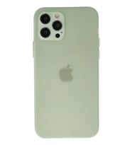 Mey İthalat® iPhone 12 Pro Kılıf Puma Silikon - Açık Yeşil