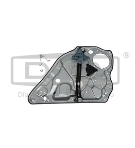 6Q4839461D Cam Açma Mekanizması Arka Sol - Polo Hb 2002-2009
