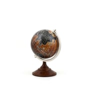 Yerküre Biblo Ahşap Standlı 19X26 - Siyah (Siyah)