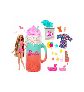 Barbie Pop Reveal Sürpriz Bardak Oyun Seti: 15 Sürprizle Dolu, Renk Değiştiren ve Kokulu Barbie Eğlencesi! (Çok Renkli)
