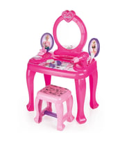 1609 Ayaklı Makyaj Masası ve Sandalye Seti - Dolu
