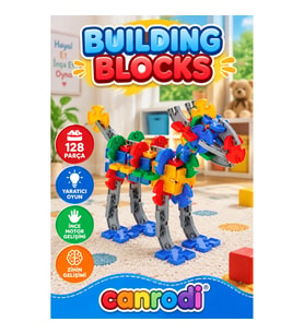 03 507 BUILDING BLOCKS ÇANTALI 128 PARÇA ŞOK
