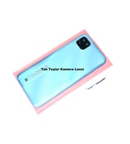 Oppo Realme C11 Arka Pil Batarya Kapağı MAVİ