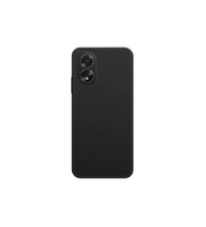 Oppo A38 Kılıf First Silikon - Siyah