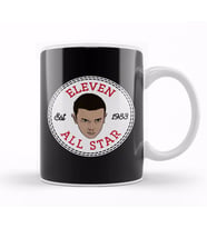 Eleven Stranger Things All Star Converse Logo Kupa Bardak Porselen