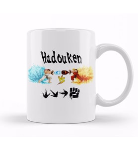 Hadouken Kupa Bardak Porselen