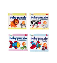 Baby Puzzle 4 Lü Set ( Çiftlik Hayvanları - Evcil Hayvanlar - Taşıtlar - Orman Hayvanları )