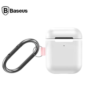 Baseus Woven Label Hook AirPods 1/2 Koruma kılıf+Anahtarlık-(5775)