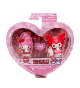 Hello Kitty Kalpten Kalbe 2’li Figür Seti Seri 2 Model-1 CDU6-HKT0708