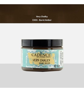 Cadence Very Chalky Home Decor Mobilya Boyası 150 ml. CH-55 BURNT UMBER 