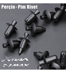 Nmax Xmax Grenaj Perçin Rivet Pim Plastik Vida Seti 10 Adet