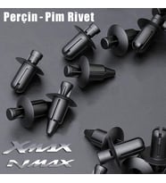 Nmax Xmax Grenaj Perçin Rivet Pim Plastik Vida Seti 10 Adet