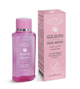 Phytoflora Saf Gül Suyu - İçilebilir & Yağı Alınmamış Doğal Hidrosol 250 Ml