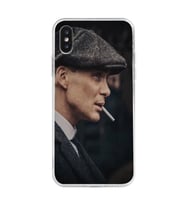 Iphone XSMAX Uyumlu Thomas Shelby Tasarımlı Şeffaf Telefon Kılıfı