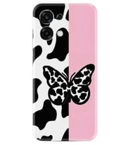 Oppo A6 Pro Kılıf Boutique Baskılı Resimli Kelebeks Pcode -047