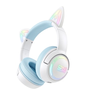 ONIKUMA GT838 Blue RGB Kablosuz Gaming Kulaklık
