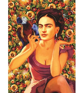 Anatolian 1000 Parça Frida Kahlo Puzzle - Serhat Filiz