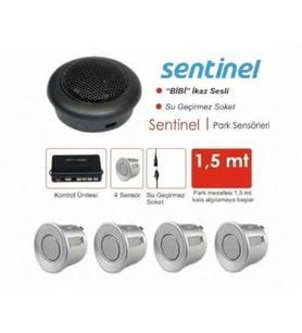 İnvells Oto Park Sensörü Bi Bi Ses İkazlı Gri Renk 22 Mm N11.190