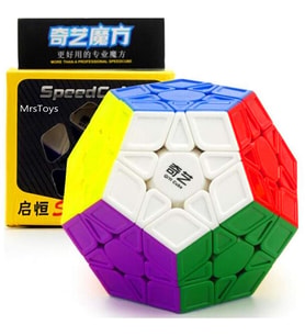 Mrs Toys Qiyi Megaminx 3x3 Beşgen Küp Zeka Küpü Sabır Küpü Akıl Küpü Sihirliküp