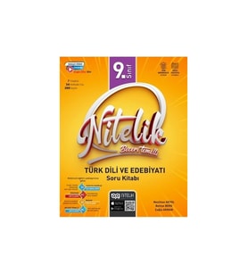 Nitelik 9.sınıf Türk Dili ve Edebiyatı Soru Kitabı Beceri Temelli *yeni*